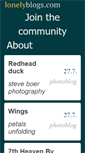 Mobile Screenshot of lonelyblogs.com